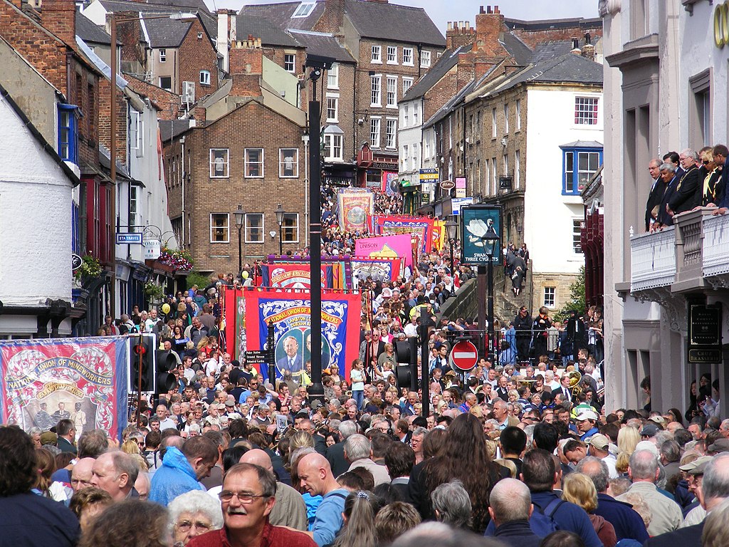 You are currently viewing Durham Miners Gala