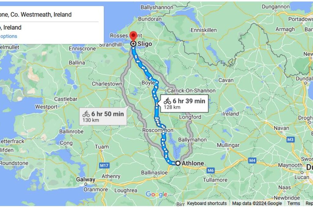 Athlone to Sligo