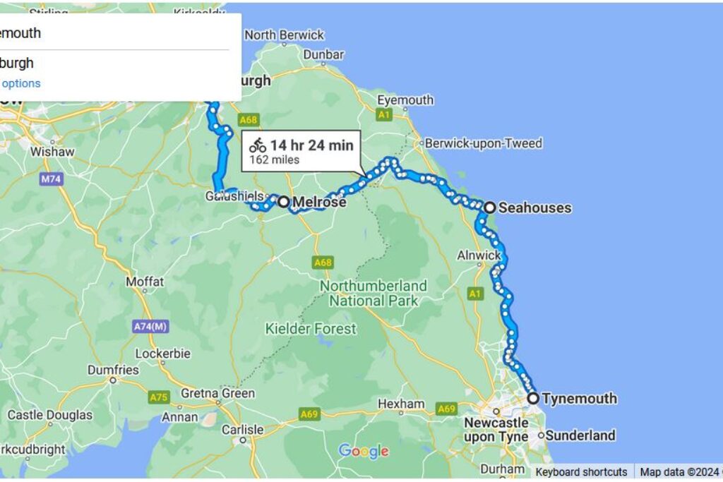 Coast and Castles Cycle Route