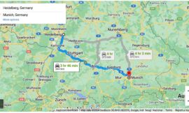 Heidelberg to Munich