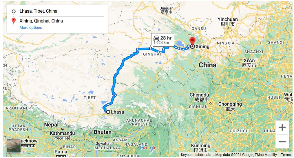 You are currently viewing Lhasa to Xining