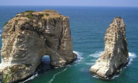 Pigeon Rocks in Raouche