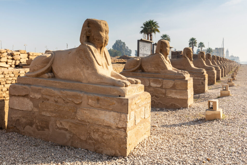 Avenue of Sphinxes, Egypt