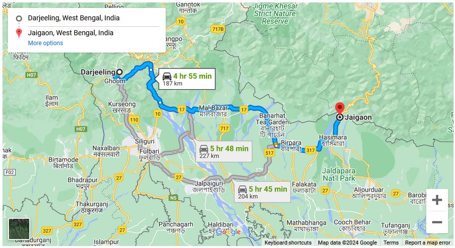 You are currently viewing Darjeeling to Jaigon