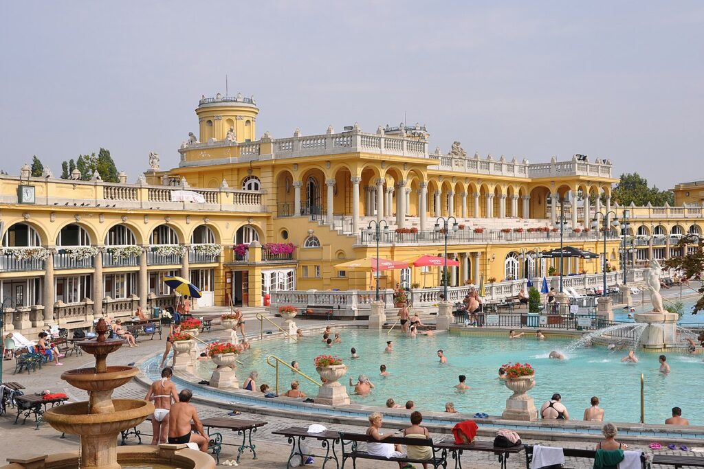 Széchenyi Baths and Pool, Hungary