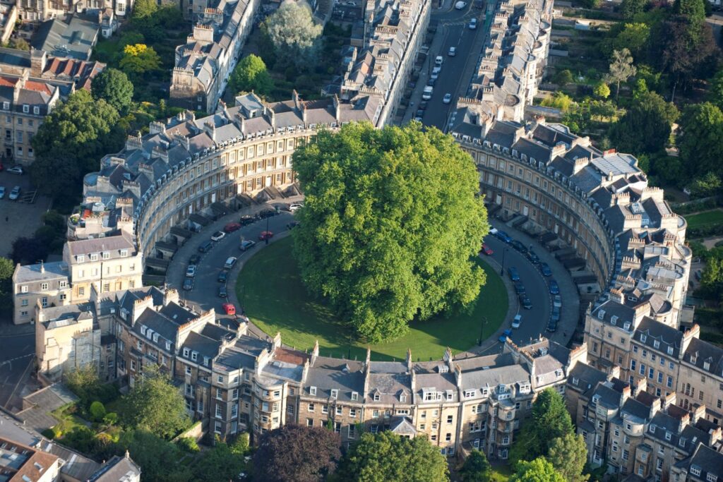 Royal Crescent and the Circus