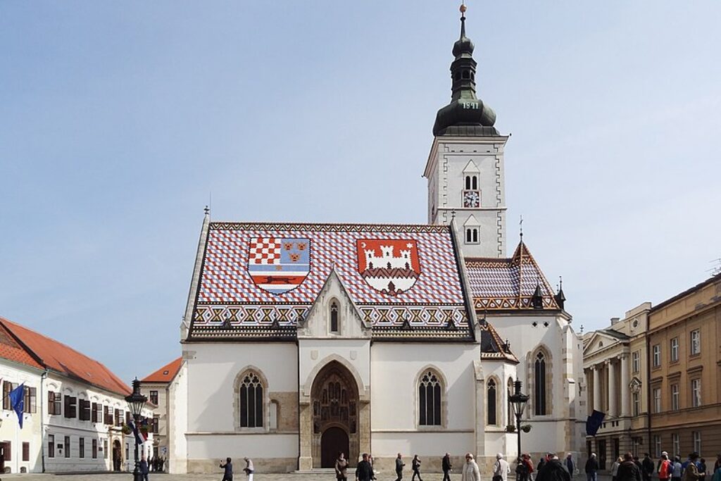 St. Mark’s Square, Zagreb, Croatia