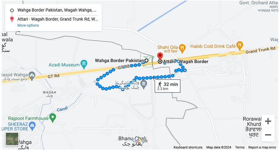 You are currently viewing Wagah Border Pakistan to Attari – Wagah Border, India