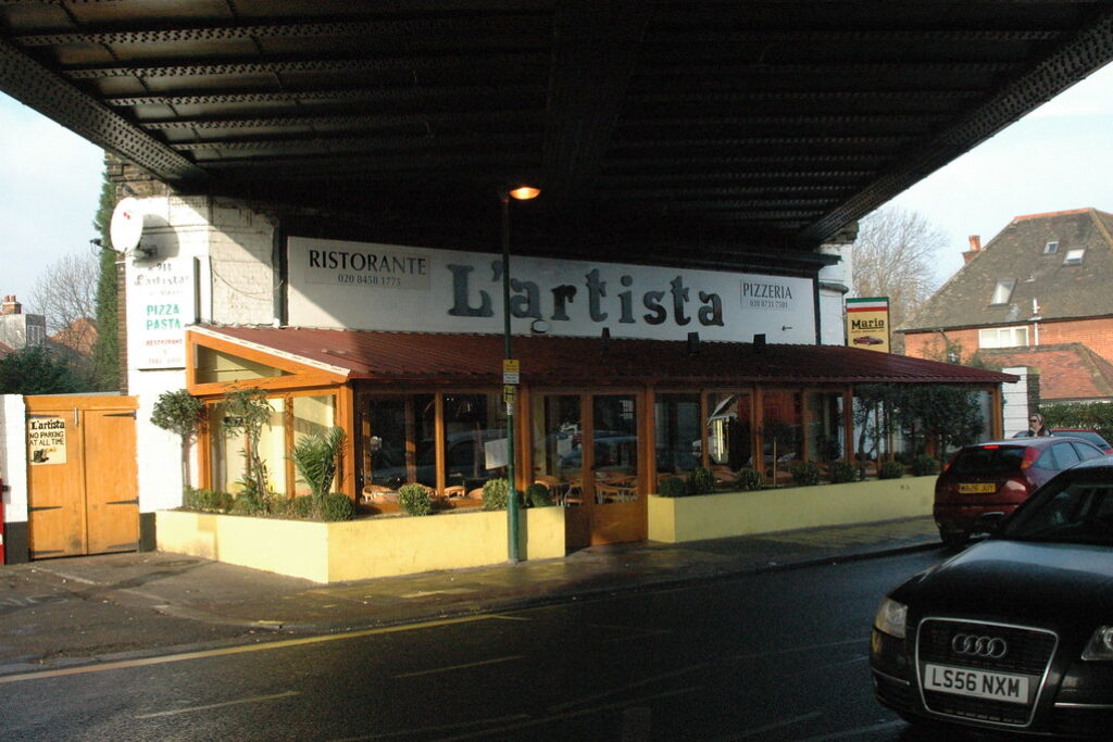 L’Artista Pizzeria in Golders Green