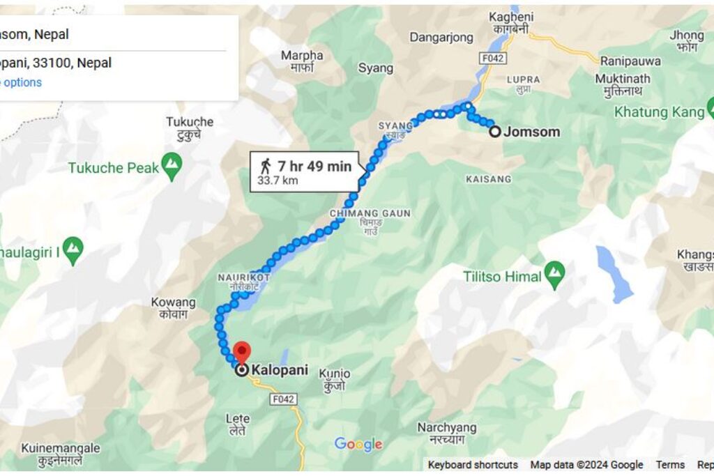 Annapurna Circuit – Jomsom to Kalopani
