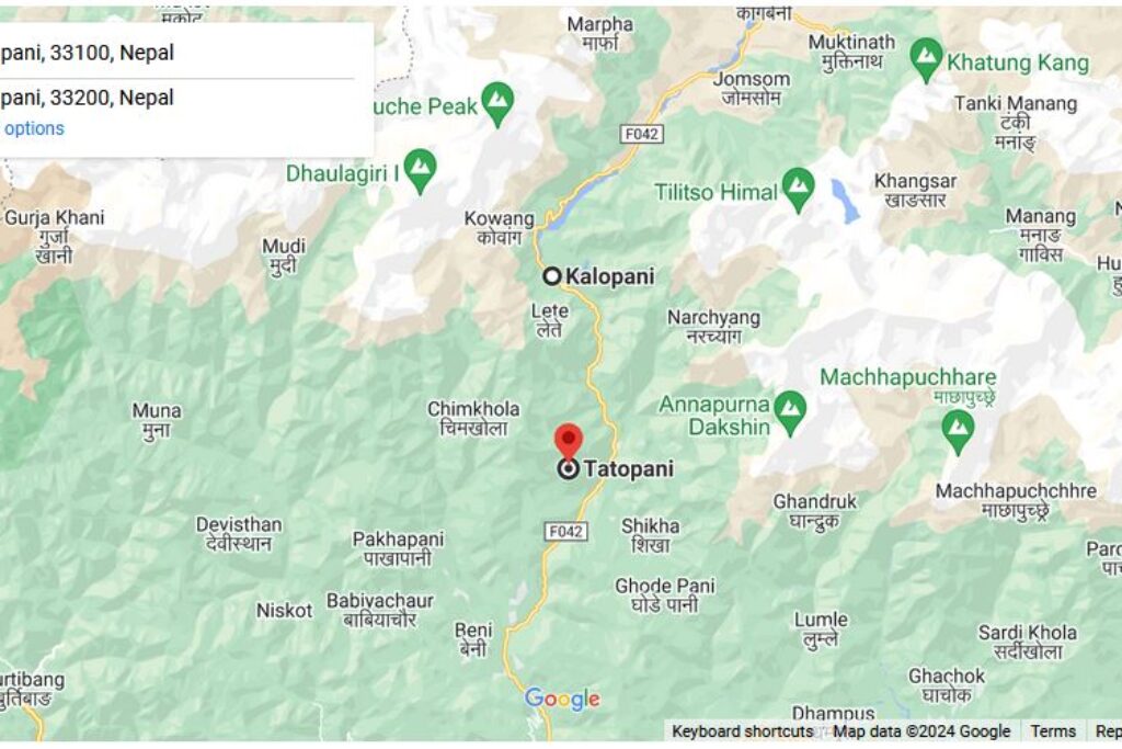 Annapurna Circuit – Kalopani to Tatopani