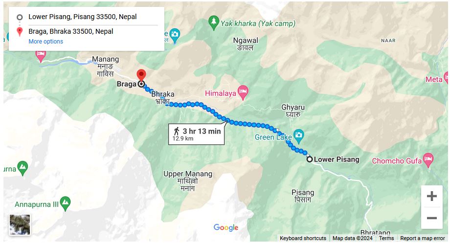 You are currently viewing Annapurna Circuit – Lower Pisang to Braga