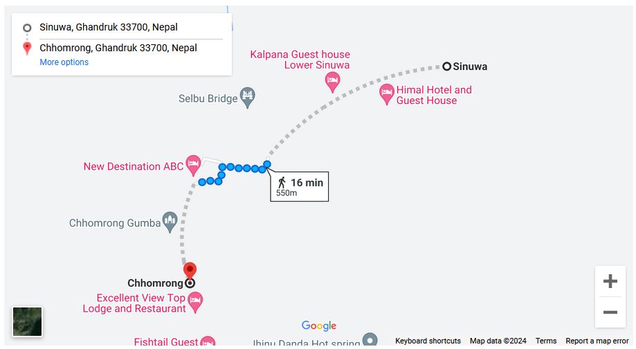 You are currently viewing Annapurna Base Camp Trek – Sinuwa to Chomrong