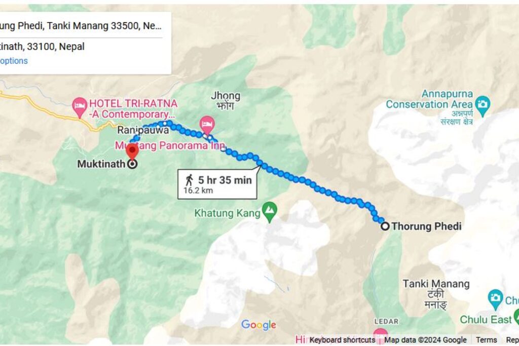 Annapurna Circuit – Thorung Phedi to Muktinath