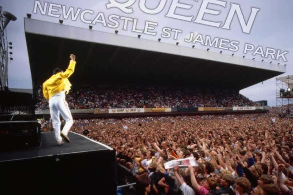 Queen, Magic Tour, Newcastle’s St James’ Park (1986)