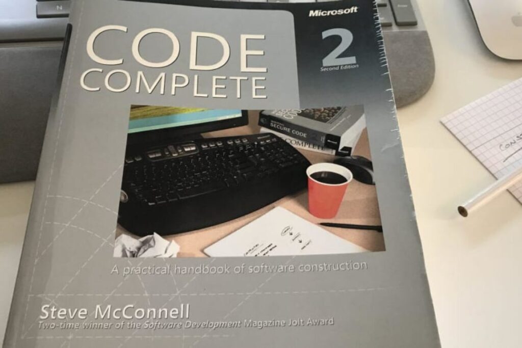 Code Complete: A Practical Handbook of Software Construction