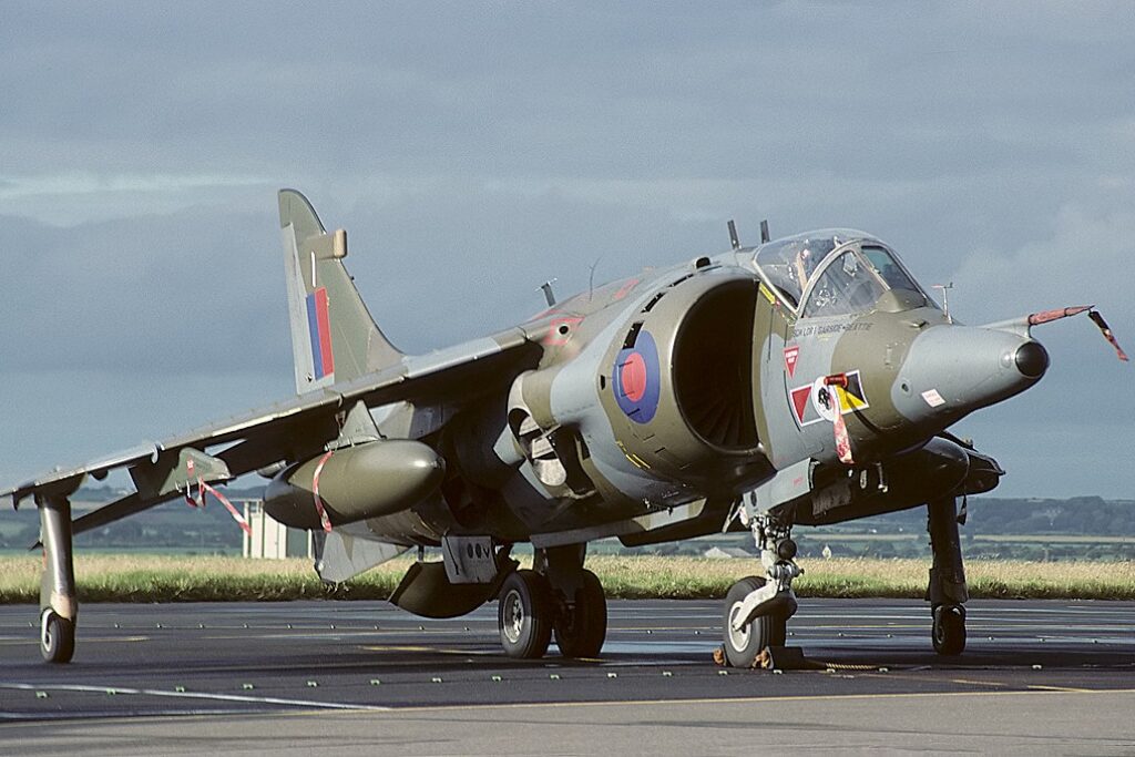 British Aerospace Harrier GR.3 (XV748): A Pioneer of Vertical Flight and Battlefield Flexibility