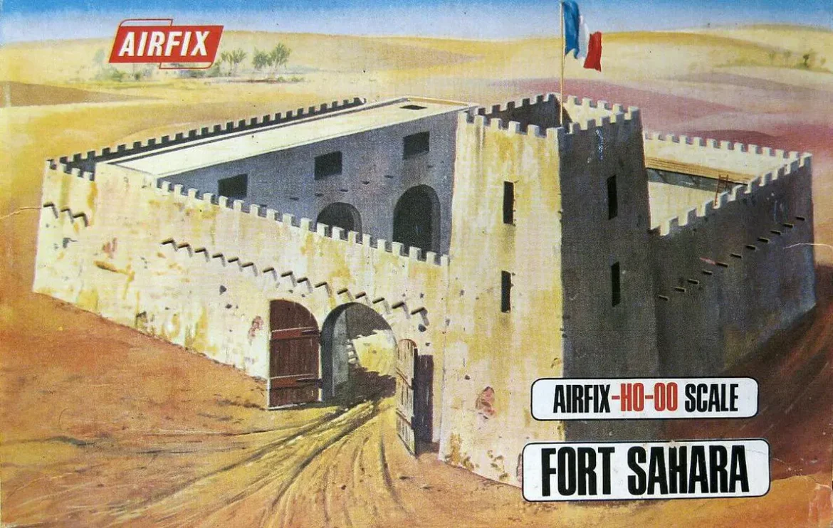Airfix-Fort-Sahara-alone-old-box-cover